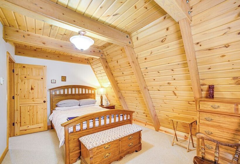 Upper Peninsula Lakefront A Frame Cabin W/ Dock