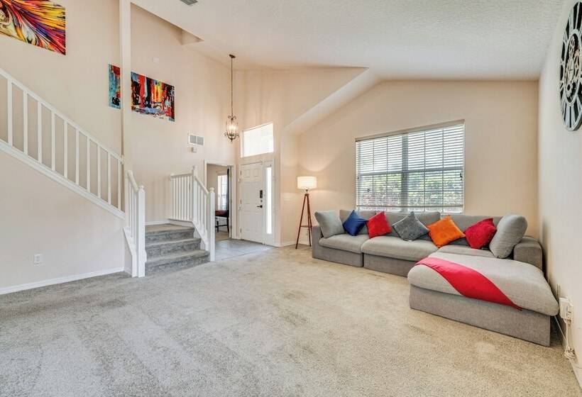 Vacation Home W/ Private Pool ~ 11 Mi To Disney!