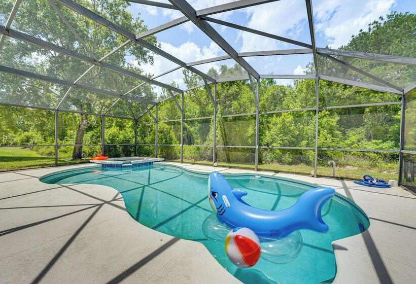 Vacation Home W/ Private Pool ~ 11 Mi To Disney!