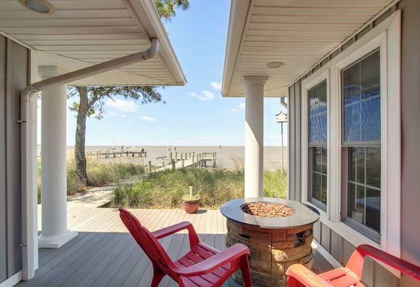 Waterfront Maryland Retreat W/ Dock & Bay View!