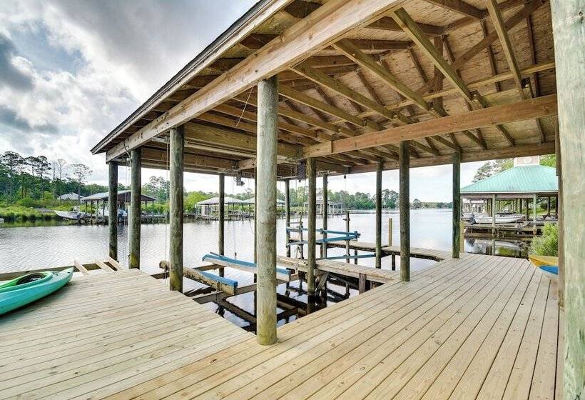 Waterfront Wolf Bay Home W/ Private Boathouse!