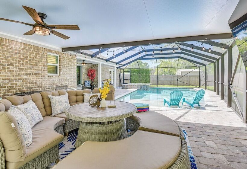 Fort Walton Beach House: Lanai W/ Saltwater Pool!