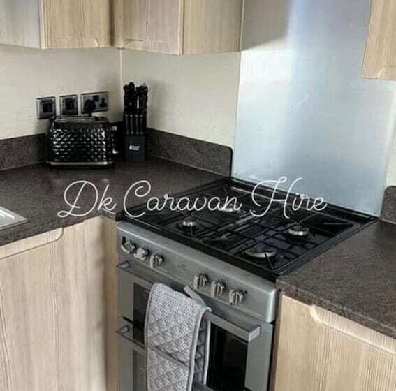 בית מלון כפרי Luxury Caravan In Towyn North Wales