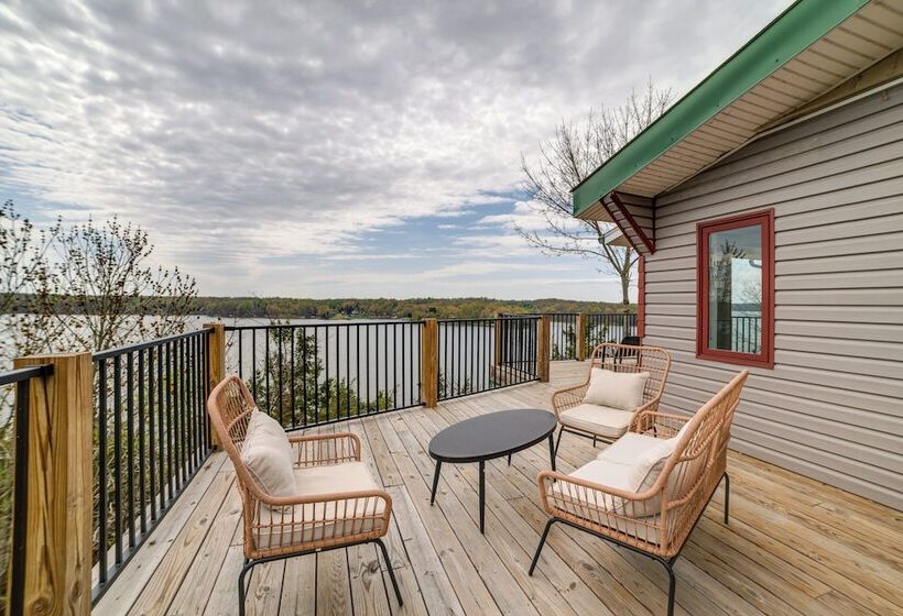 Deck W/ Lake Barkley Views: Spacious Family Home!