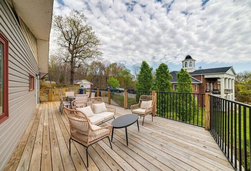Deck W/ Lake Barkley Views: Spacious Family Home!