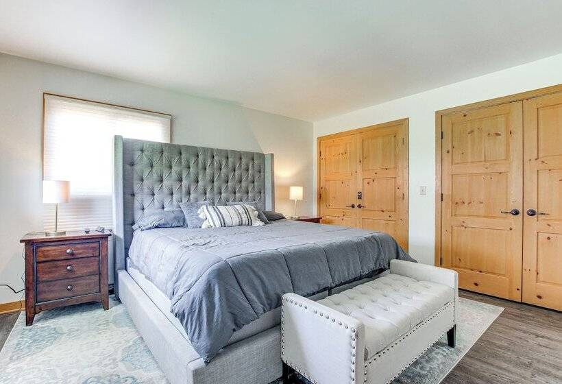 Lakefront Campbellsport Retreat W/ Dock & Yard!