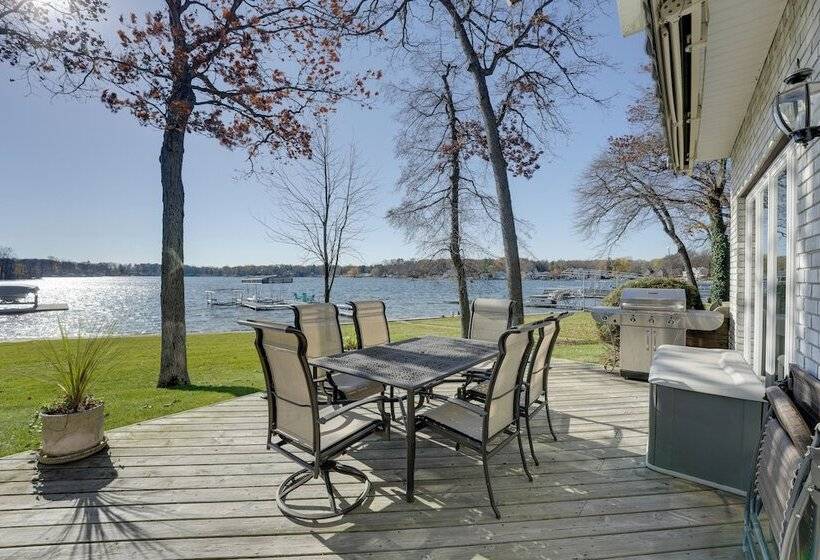 Lakeside Michigan Retreat W/ Boat Dock & Fireplace