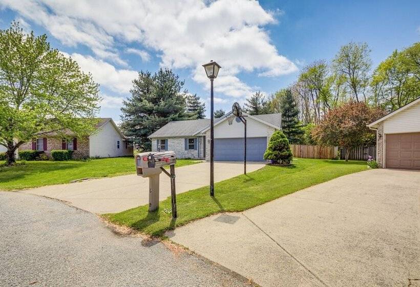 Lovely Terre Haute Home W/ Private Yard & Hot Tub!