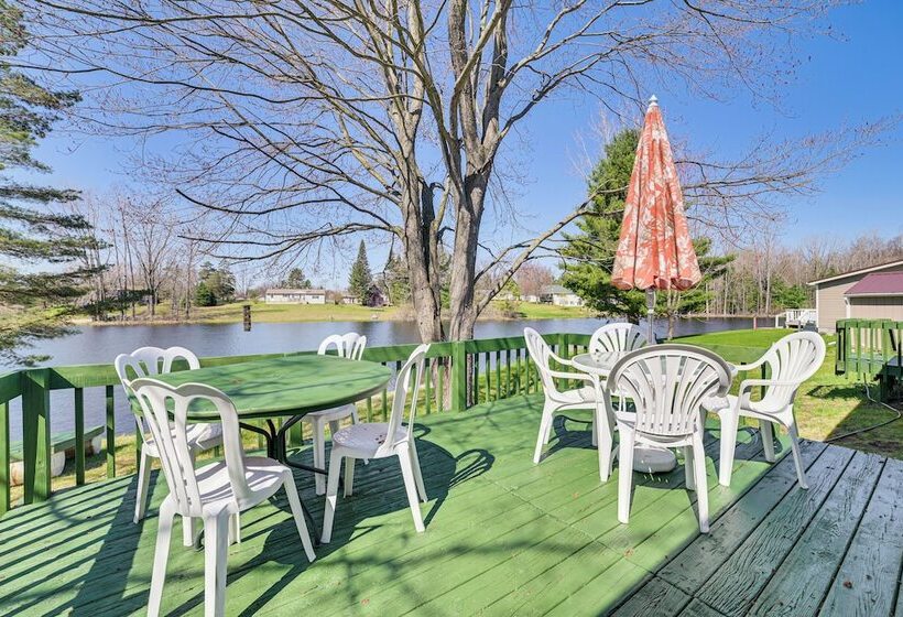 Peaceful Lakefront Home W/ Deck In West Branch!