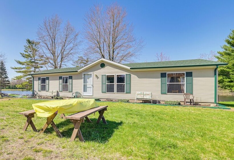 Peaceful Lakefront Home W/ Deck In West Branch!