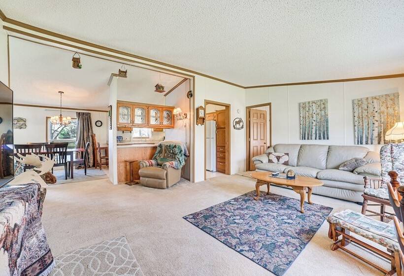 Peaceful Lakefront Home W/ Deck In West Branch!