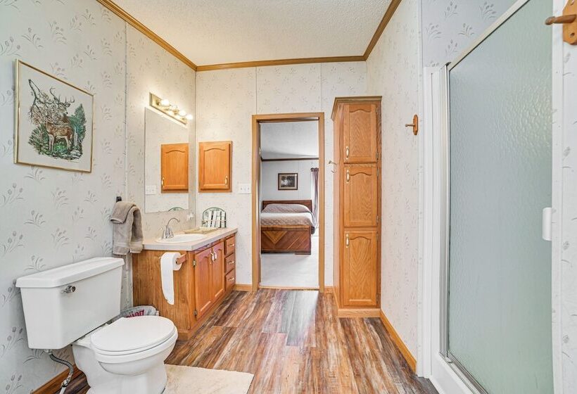 Peaceful Lakefront Home W/ Deck In West Branch!