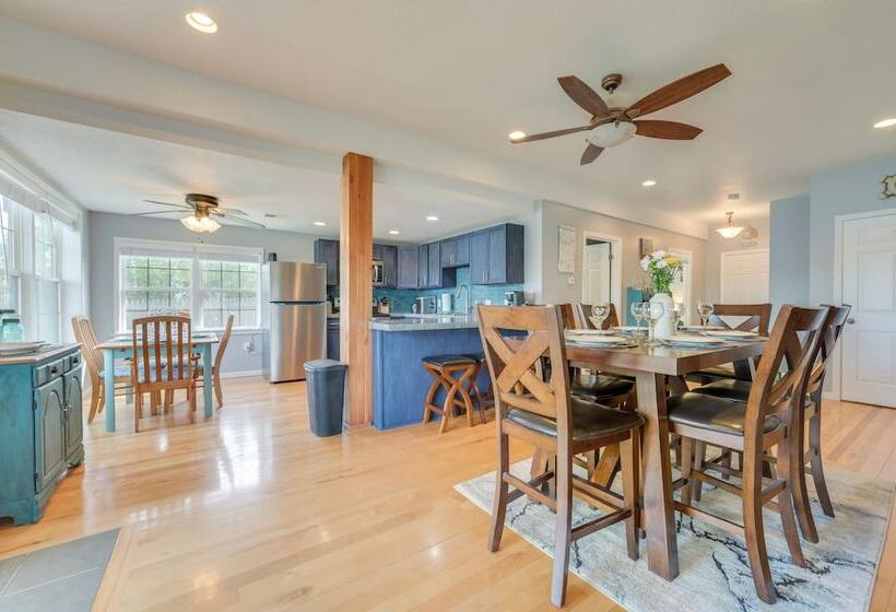 Riverfront Cheboygan Home W/ Dock ~ 4 Mi To Town!