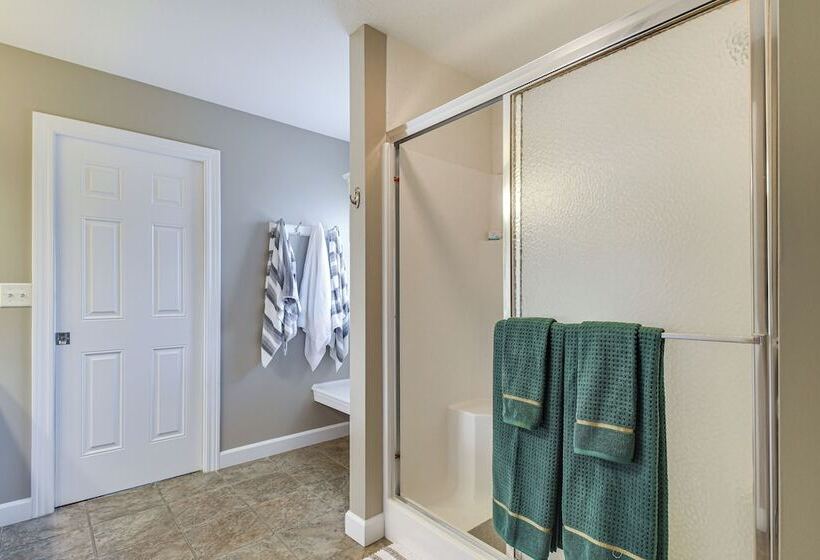 Rock Island Home W/ Private Yard & Fire Pit Table!