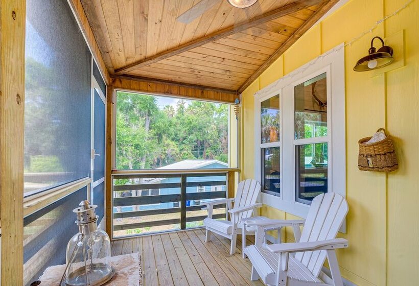 Stilt Style Cottage < 1 Mi To Downtown Yankeetown!