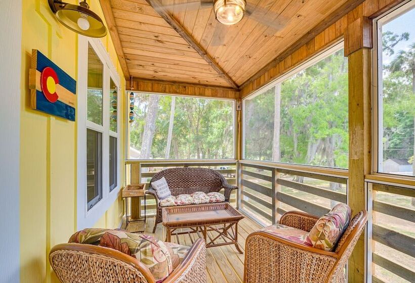 Stilt Style Cottage < 1 Mi To Downtown Yankeetown!