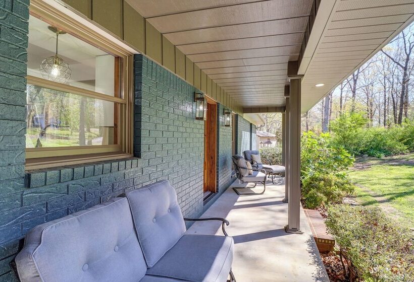 Tranquil Lakefront Greers Ferry Escape W/ Fire Pit