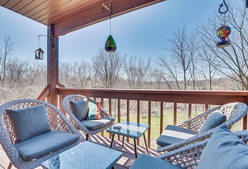 Geodesic Dome House: 18 Acres On Baraboo River!