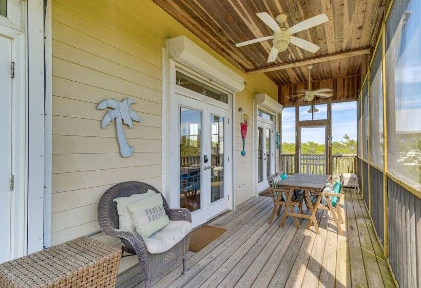 Gulf Shores Beach House W/ Deck: Walk To Shore!