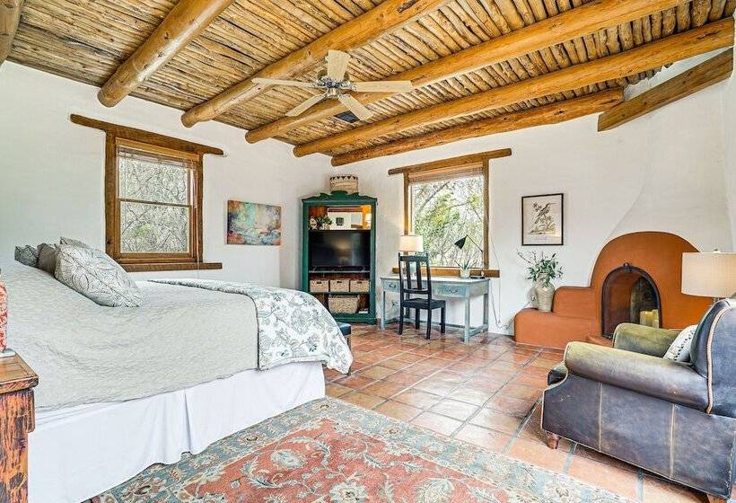 Las Cruces Santa Fe Style Adobe Home On 6 Acres!