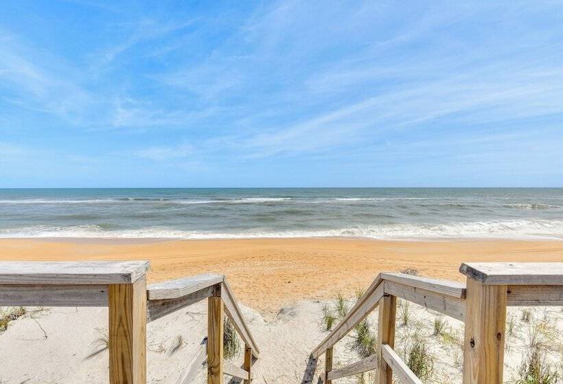 Oceanfront Flagler Beach Home W/ Decks & Gas Grill