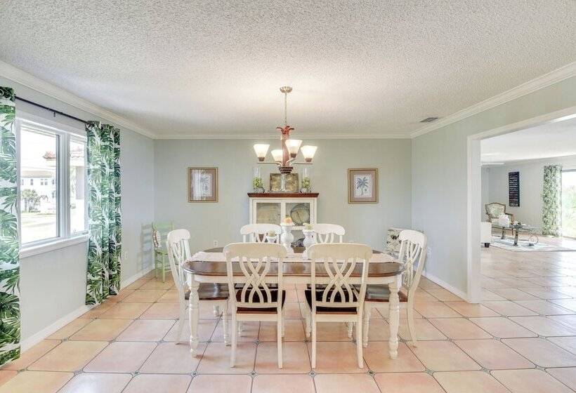 Oceanfront Flagler Beach Home W/ Decks & Gas Grill