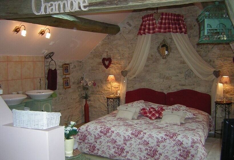 بنسيون Chambres Du Domaine Saint Anges