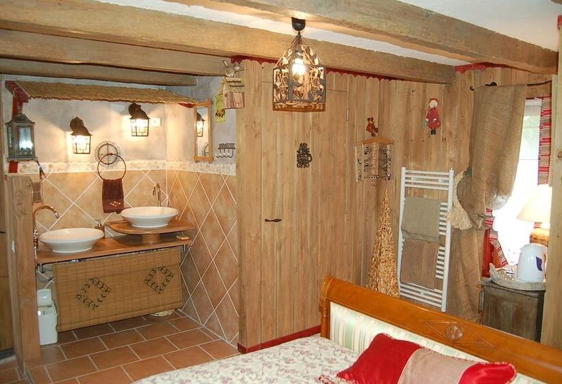 펜션 Chambres Du Domaine Saint Anges