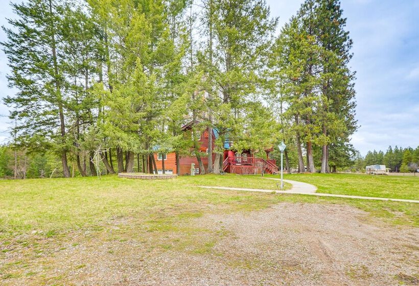 Secluded Bigfork Cabin W/ Yard & Fire Pit!