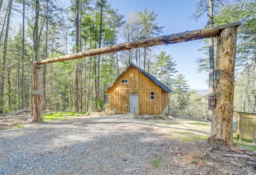 Secluded Brevard Cabin W/ Private Waterfall!