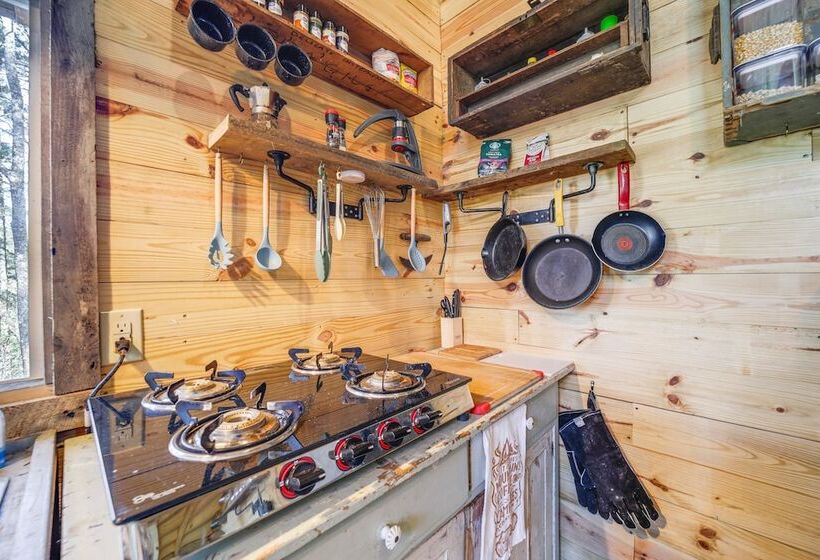 Secluded Brevard Cabin W/ Private Waterfall!