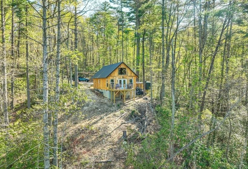 Secluded Brevard Cabin W/ Private Waterfall!