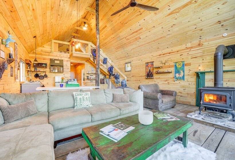 Secluded Brevard Cabin W/ Private Waterfall!