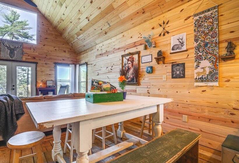 Secluded Brevard Cabin W/ Private Waterfall!