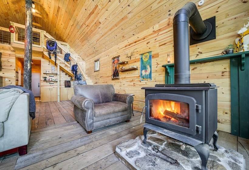 Secluded Brevard Cabin W/ Private Waterfall!