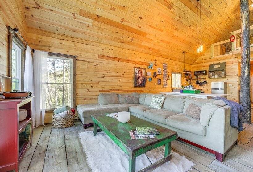 Secluded Brevard Cabin W/ Private Waterfall!