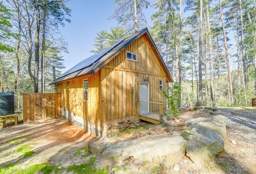 Secluded Brevard Cabin W/ Private Waterfall!