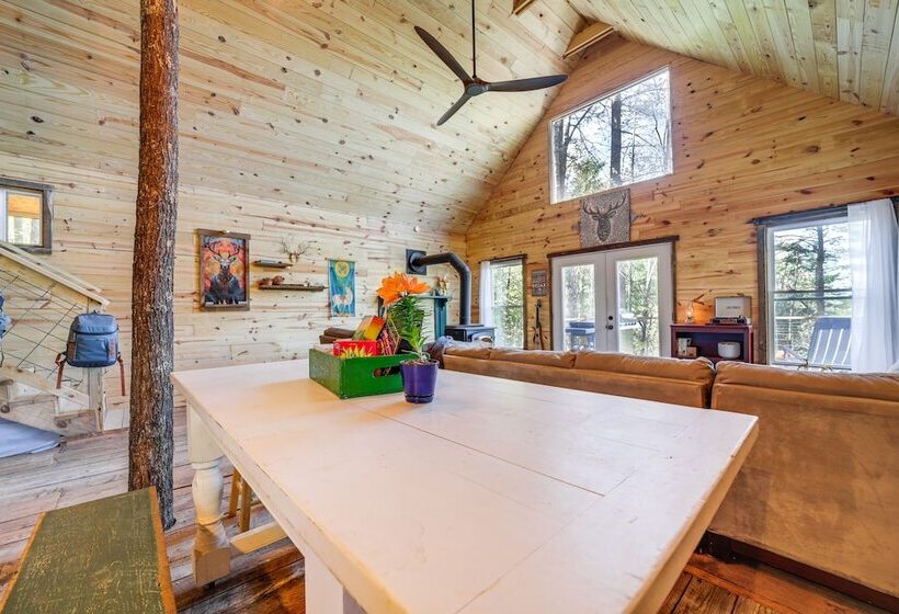 Secluded Brevard Cabin W/ Private Waterfall!