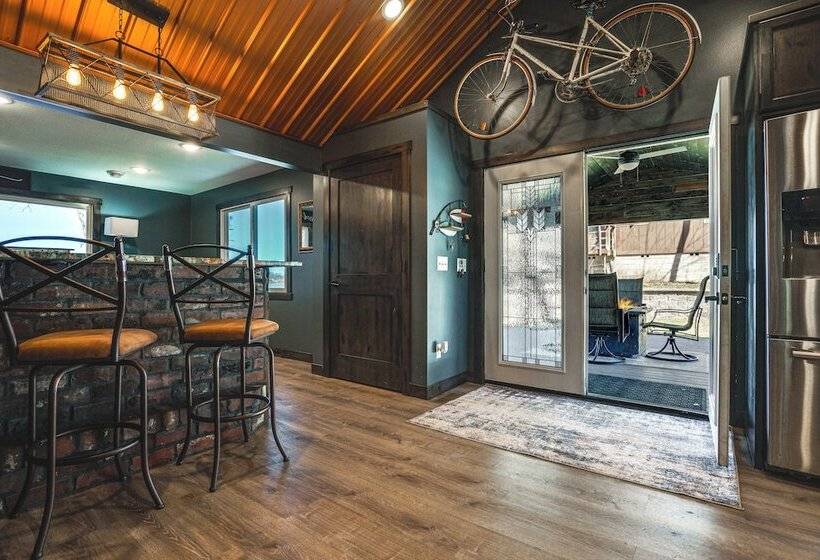 Fire Pit + Dock: Lakefront Cabin In Zimmerman!