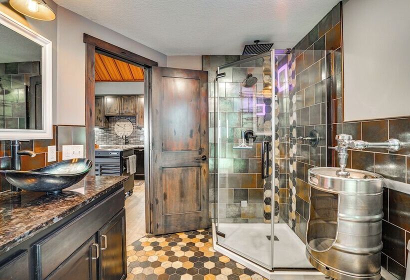 Fire Pit + Dock: Lakefront Cabin In Zimmerman!