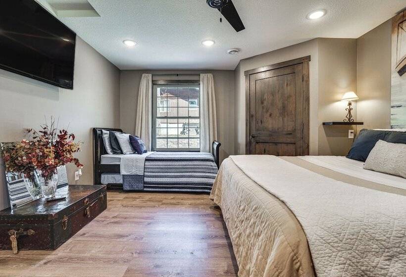 Fire Pit + Dock: Lakefront Cabin In Zimmerman!