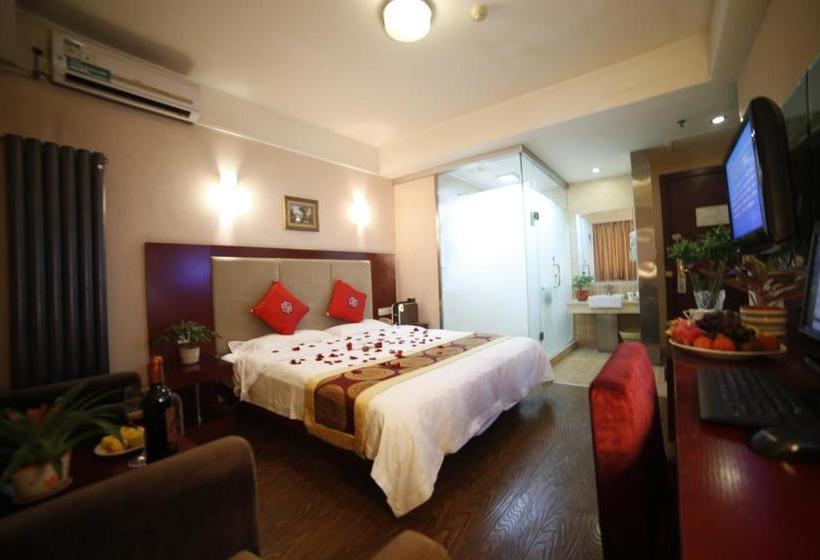 בית מלון כפרי Greentree Inn Yinchuan Beijing Road Express