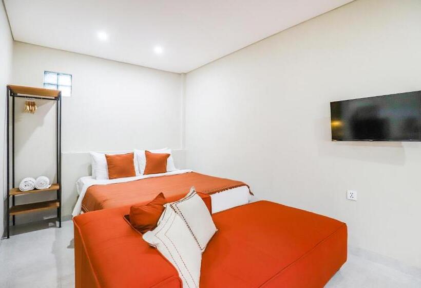 بنسيون Red Studio D   Euro Standard In Canggu Best Area