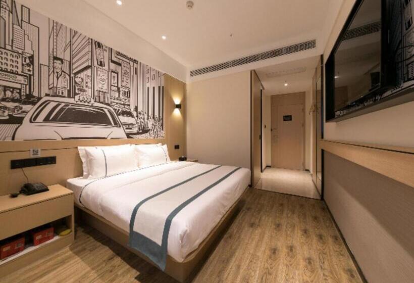 בית מלון כפרי City Comfort Inn Wuhan Dongxihu Hengda City Square