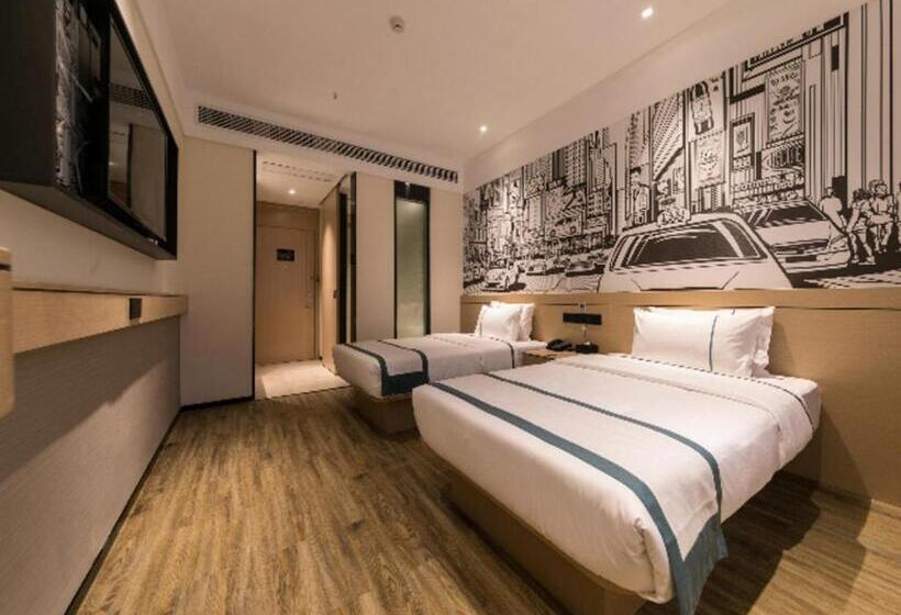 בית מלון כפרי City Comfort Inn Wuhan Dongxihu Hengda City Square