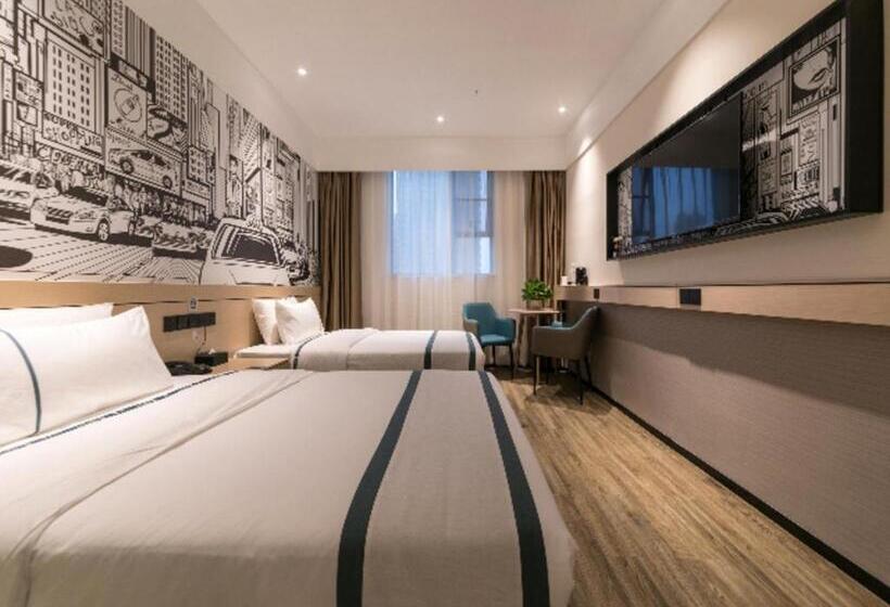 בית מלון כפרי City Comfort Inn Wuhan Dongxihu Hengda City Square
