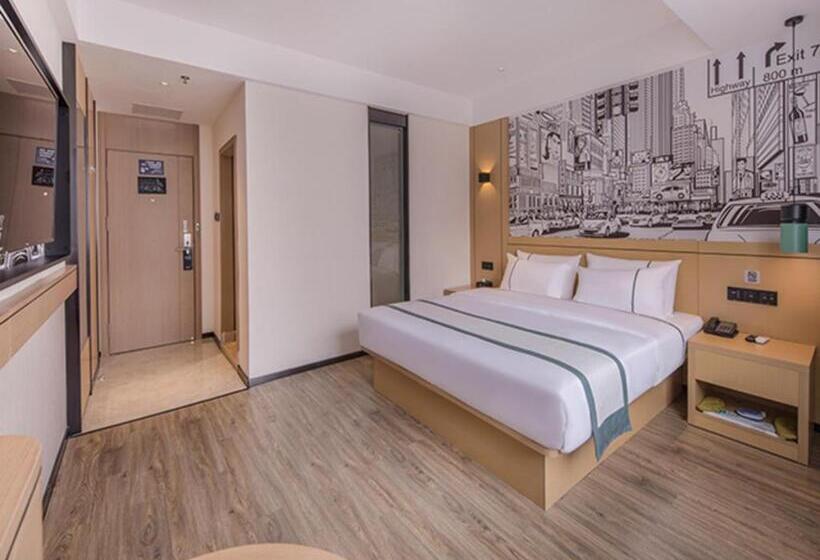 Отель City Comfort Inn Wuzhou Sanqi City Rose Lake Park