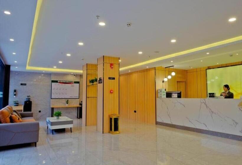 בית מלון כפרי Green Tree Inn Gansu Tianshui Qinzhou District Tianshui Wanda Plaza