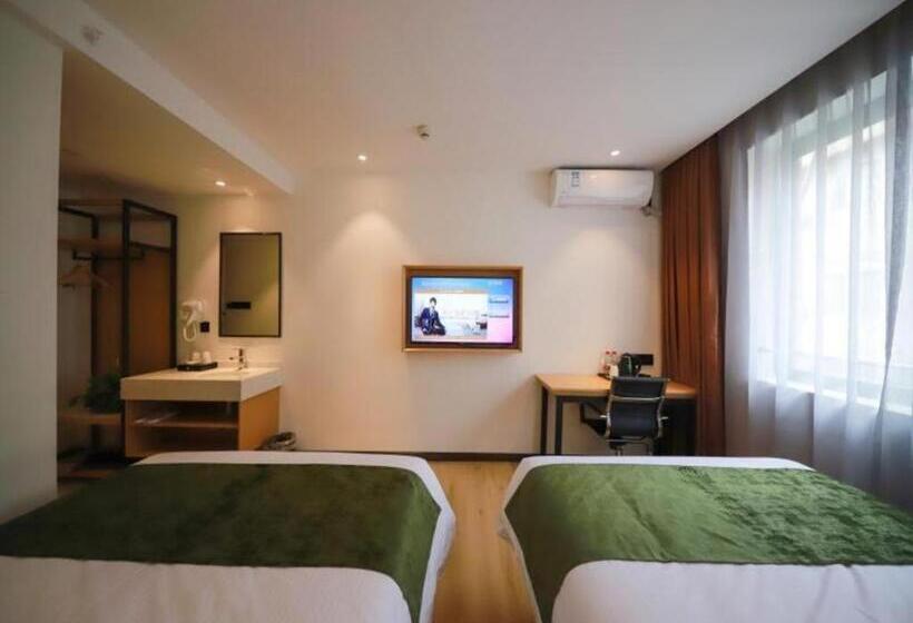 호텔 Green Tree Inn Guangxi Wuzhou 2nd Xinxing Road Liangguang Market