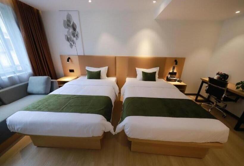 ホテル Green Tree Inn Guangxi Wuzhou 2nd Xinxing Road Liangguang Market